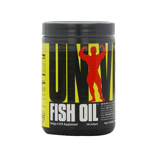 Universal Fish Oil 100 SoftGels Supplement Factory