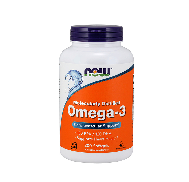 Now Foods Omega3 Fish Oil 200 Softgels Supplement Factory