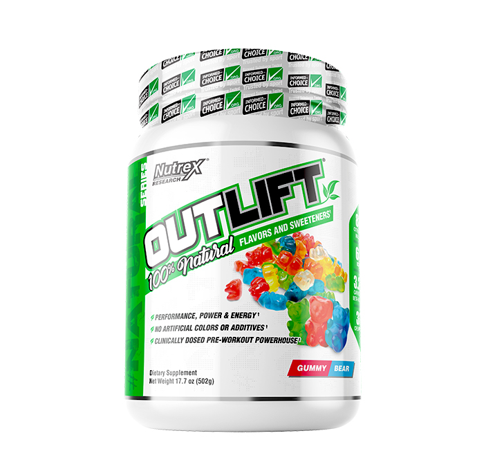 Nutrex Outlift Natural 20 Servings Supplement Factory
